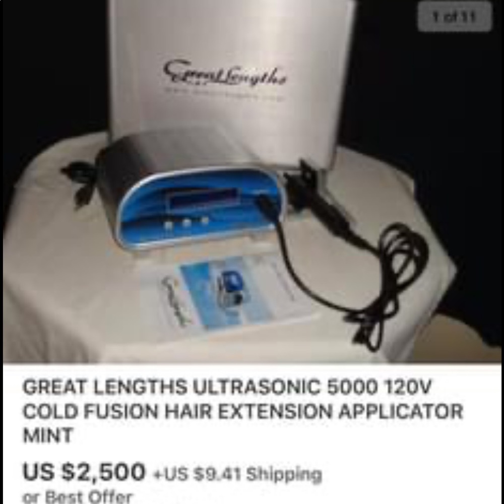Great lengths cold fusion ultrasonic machine